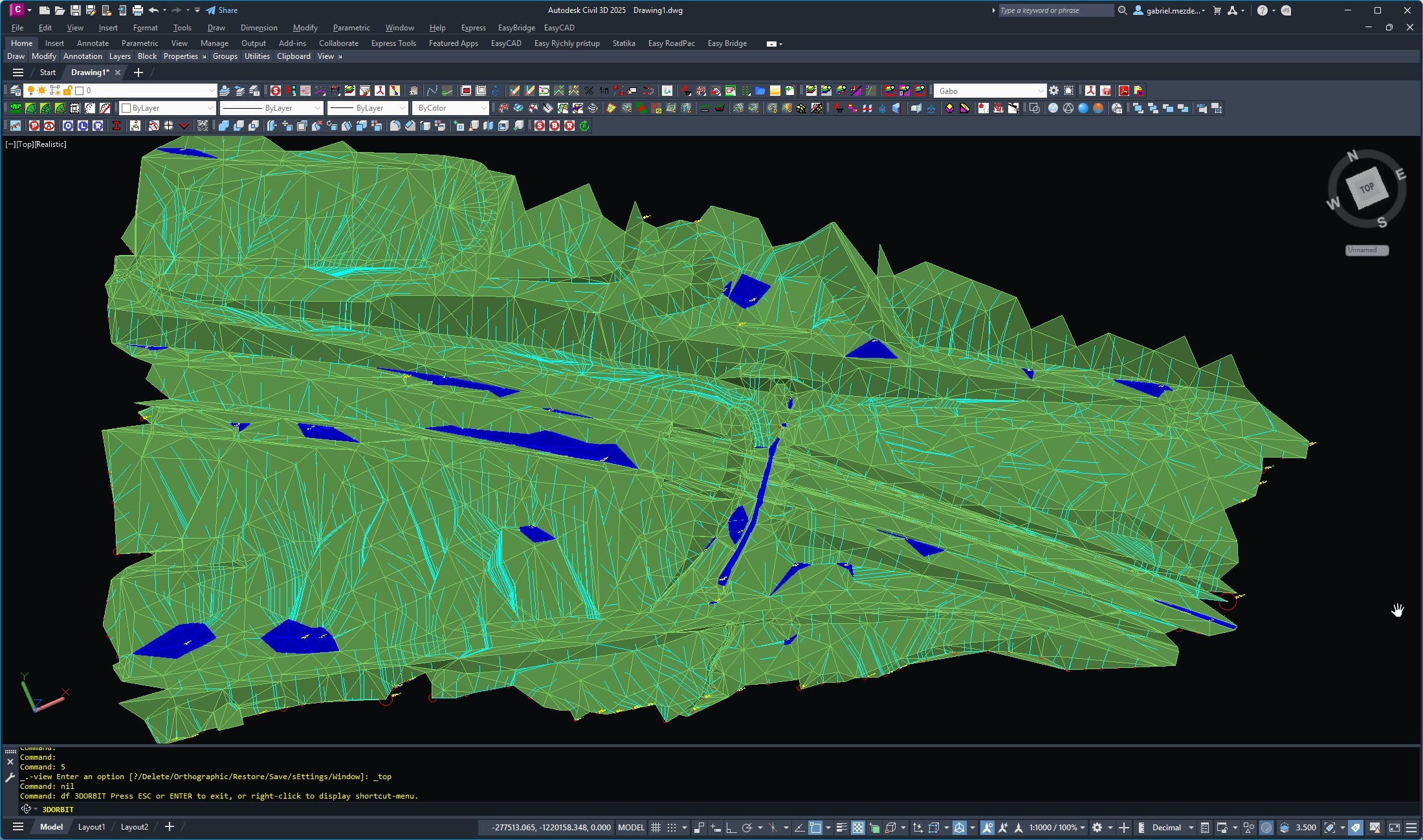 Rozmiestnenie odvodňovačov zohľadňujúce geometriu mosta.